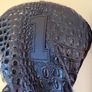 Black Crocodile Skin Golf Head Cover Set Image 3