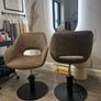 Pair of salon chairs for sale in perfect condition Image 2