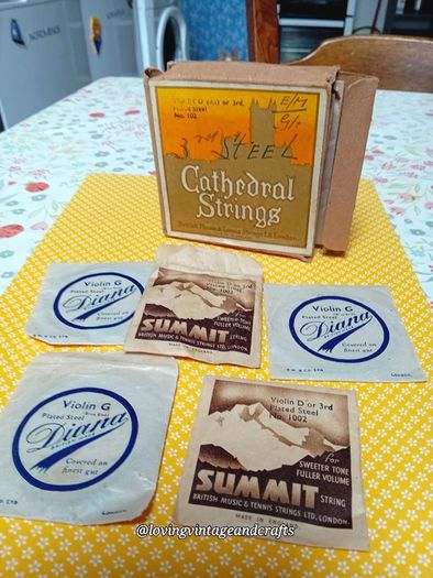 Vintage Violin Strings
