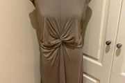 Primark The Edit long taupe dress - new
