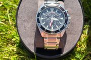 CITIZEN Brycen Solar Powered Quartz Eco-Drive Black Dial Men's Watch Movement: Solar Powered Quartz Eco-Drive