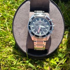 CITIZEN Brycen Solar Powered Quartz Eco-Drive Black Dial Men's Watch Movement: Solar Powered Quartz Eco-Drive