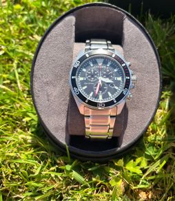 CITIZEN Brycen Solar Powered Quartz Eco-Drive Black Dial Men's Watch Movement: Solar Powered Quartz Eco-Drive