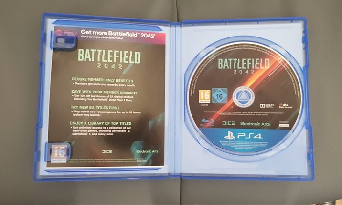 Battlefield 2042 Playstation 4 game.