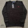 Black Polo Ralph Lauren Cable Knit Jumper Image 3
