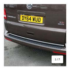 VW Transporter rear bumper protector