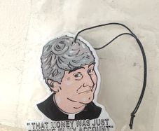 Father Ted Car Air Freshener