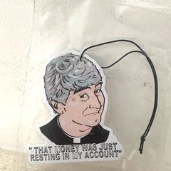Father Ted Car Air Freshener