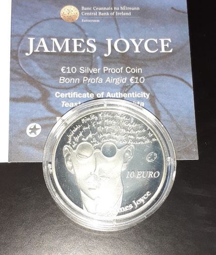 2013 James Joyce Coin