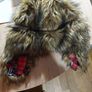 Faux Fur Scottish Tartan Winter Hat Image 2