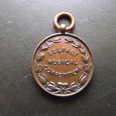 Vintage Medal 'Belfast Musical Competitions'