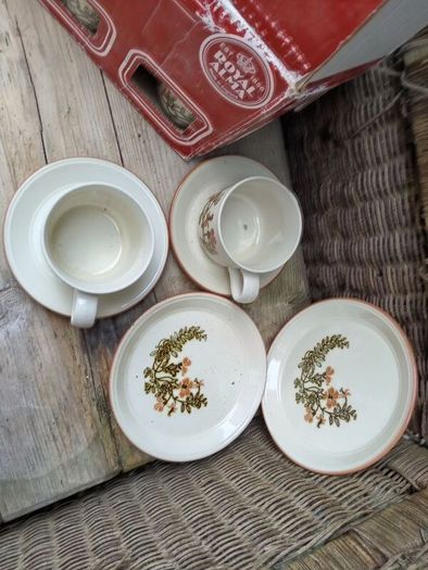 vintage tea set, boxed vintage tea set, vintage tea cups
