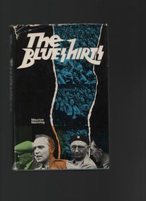 The Blueshirts. Maurice Manning.