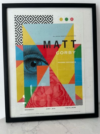 Matt Corby Framed Poster