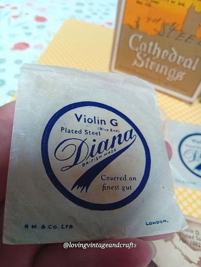 Vintage Violin Strings
