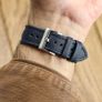 Atlas Sailcloth Watch Strap - Blue Image 3