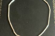 silver necklace