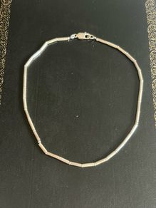 silver necklace