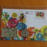 Jean Tinguely art coin & phonecard & 1988 stamp cover vintage Image 5
