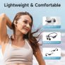 Bone Conduction Headphones Bluetooth 5.4 - IPX5 Waterproof Bone Conduction Earbuds with Mic,Open Ear Wireless Sport Headphones for Cycling Running Hiking Image 7