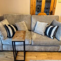 3 seater couch + love chair + storage footstool