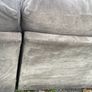 Verona Grey  corner L shaped sofa with footstool Image 4