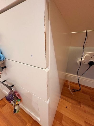 Ikea Smastad Loft Bed with Desk and Cupboard
