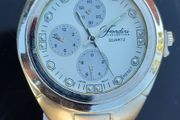 Vintage Frondini Collection Men's Quartz Watch Green Dial 90's Retro Disco Party