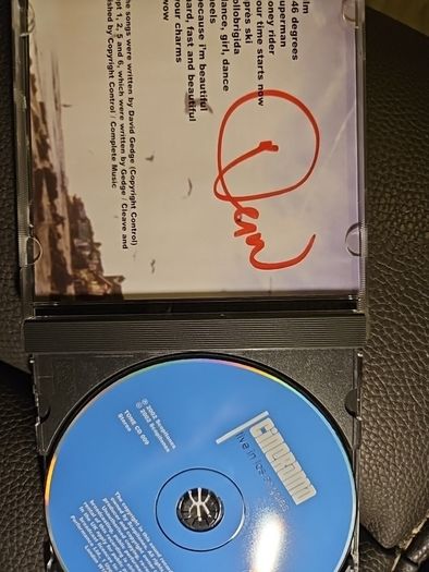 Cinerama CD (Signed) - Live In Los Angeles