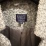 Women's grey wool boucle style coat Image 6