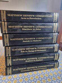 Matthew Henry's Commentary on the Whole Bible. 6 Volume Set