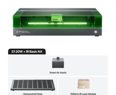 xTool S1 20w Diode + 2w IR Laser Cutter and Engraver
