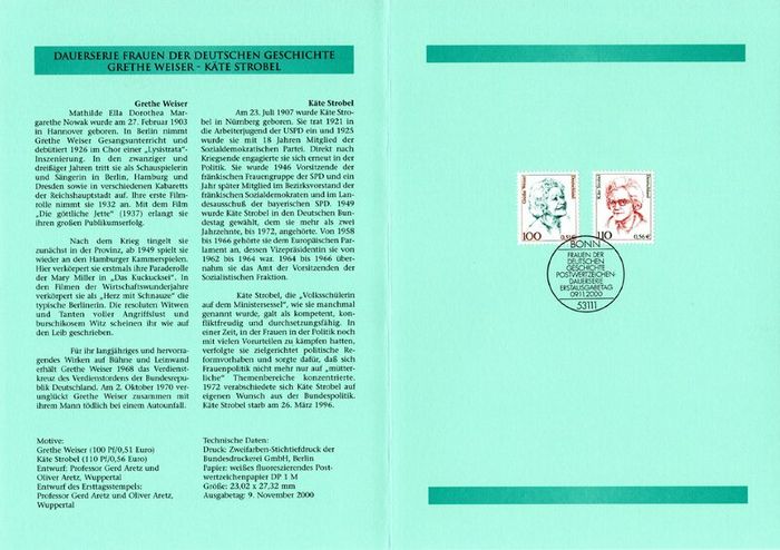 1999 Bundes Republic Deutschland (Germany) Federal Annual Stamp EFT Collection with 51 images of contents