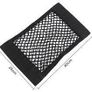 Car Back Rear Mesh Trunk Seat Elastic String Net Magic Sticker Universal Storage Bag Pocket Cage Auto Organizer Seat Back Bag Image 2