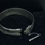 Antique Ethnic Silver Bracelet  Low Grade Silver  Unique Piece Image 3