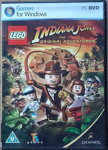 LEGO Indiana Jones: The Original Adventures PC DVD-ROM Complete with Manual