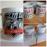 50 x personalised custom printed mug gift photo logo text Image 2