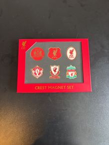 Liverpool FC crest magnet set