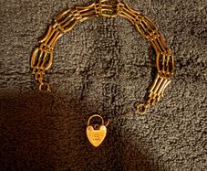 Ladies Gold Bracelet 9ct 18.7g