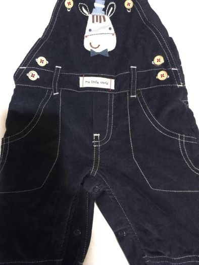 Dunnes Baby Boy Dungarees, size 3-6 months