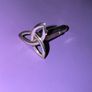Sterling Silver Trinity Knot Cuff Links Image 7