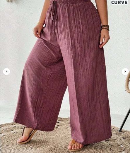 Brand new Shein Curve loose fit summer pants size 1 X / UK20/22 Free post