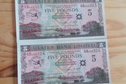 2006 George Best 5 Pounds Banknotes