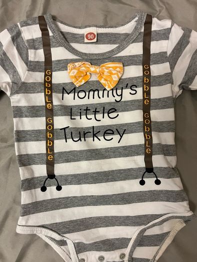 Baby 9-12mo Thanksgiving outfit