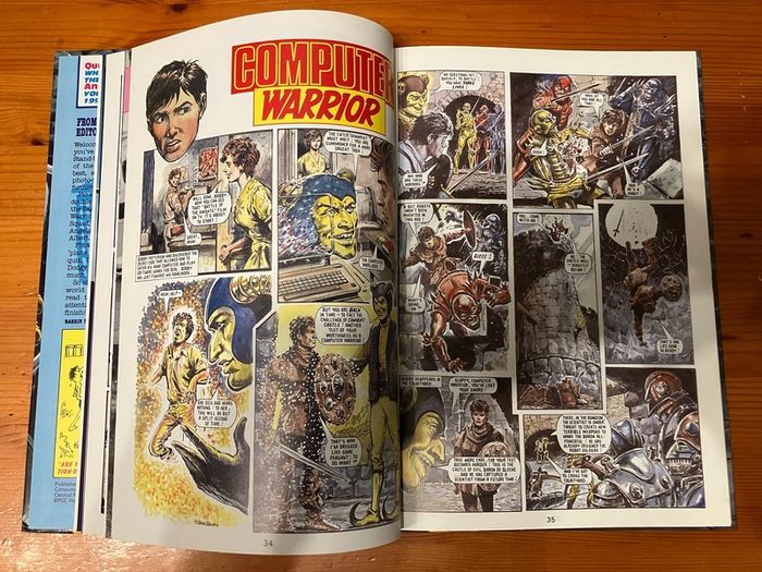 Comic: 'Eagle' annual 1992
