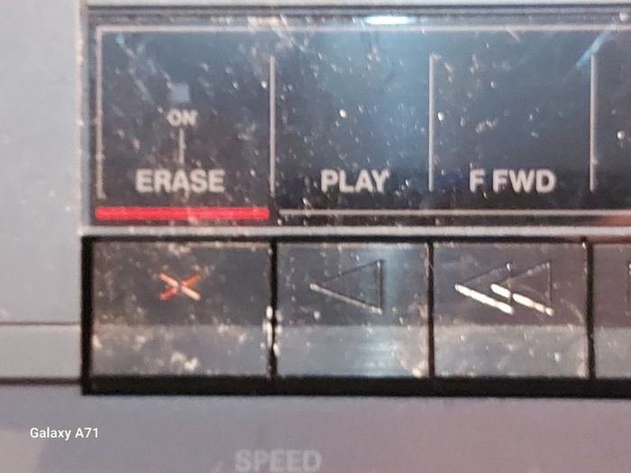 Vintage SANYO Transcribing Equipment Model TRC-7060, Mini Cassette, with Foot Pedal and Power Supply in excellent condition