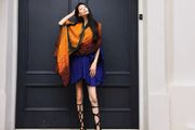 Brand New Extra-Long Tie-Dye Scarf