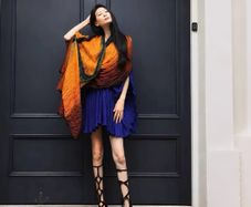 Brand New Extra-Long Tie-Dye Scarf