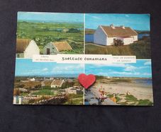 Ireland Postcard : Gaeltacht Connemara , Postcard In Irish