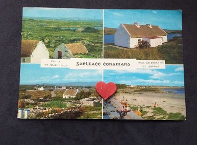 Ireland Postcard : Gaeltacht Connemara , Postcard In Irish